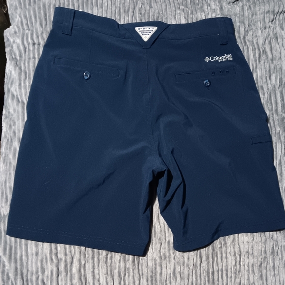 Men's Columbia PFG- MENs Shorts - Navy - Sz 32W 8L - Picture 6 of 9